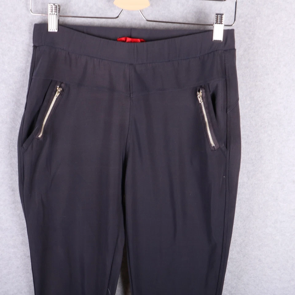 Pantalones informales ajustados negros de entrenamiento de club Hot Kiss para mujer L Foto 2 de 4