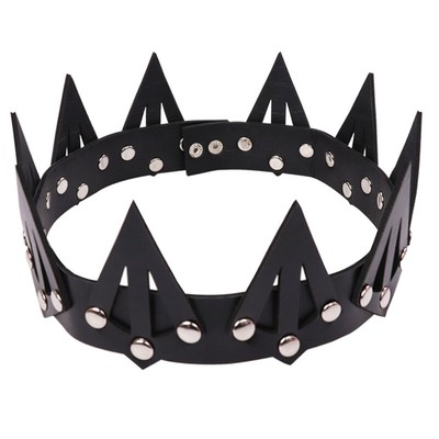 Halloween Gothic Leather Queen Masquerade Cosplay Costume