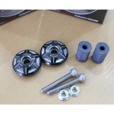 Accessories Handle Bar End Weight Include Bolt Nut Fits For All Motorcycle  Gray