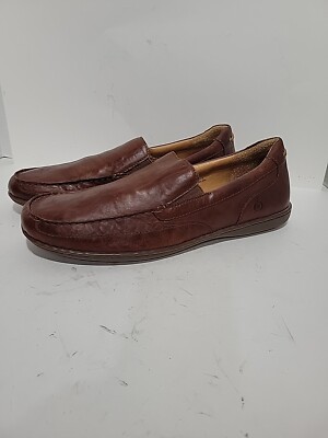 Born Mens Slip On 14M Brown Workwear Office Professional Career Formal Leather Born Men main image 3