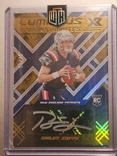 BAILEY ZAPPE 7/10! ROOKIE AUTO 2022 XR Luminous Endorsements GOLD!