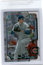 PRESTON MORRISON 2015 BOWMAN CHROME REFRACTOR ROOKIE CUBS K3