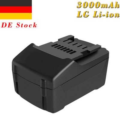 Für Metabo BHA36LTX Compact, BHA 36LTX, AHS36V, 6.25453 3000mAh LI-ion 36V Akku 