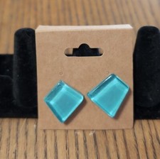 51Ps Teal Mosaic Barrette