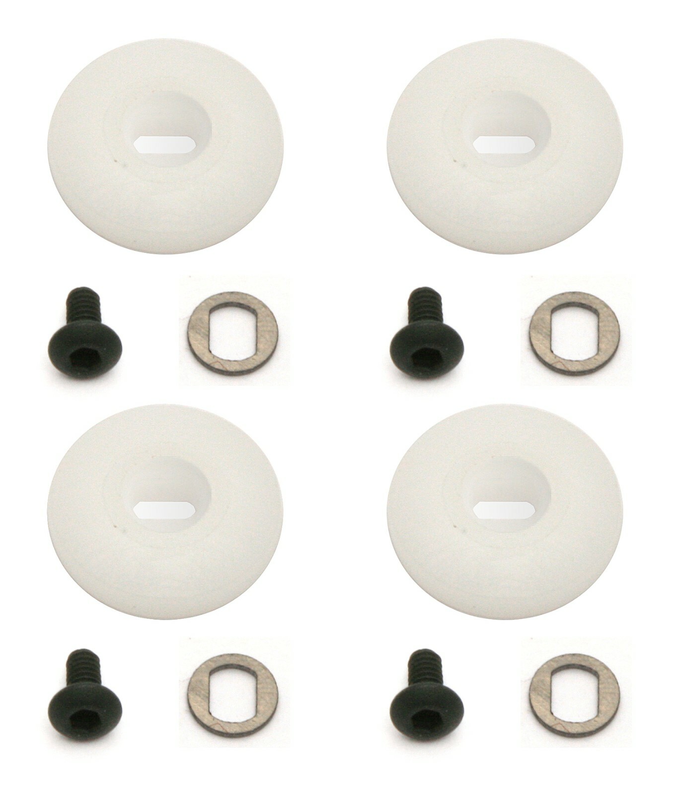 Team Associated SC10 4x4 13mm Blank Shock Pistons - AS 91114
