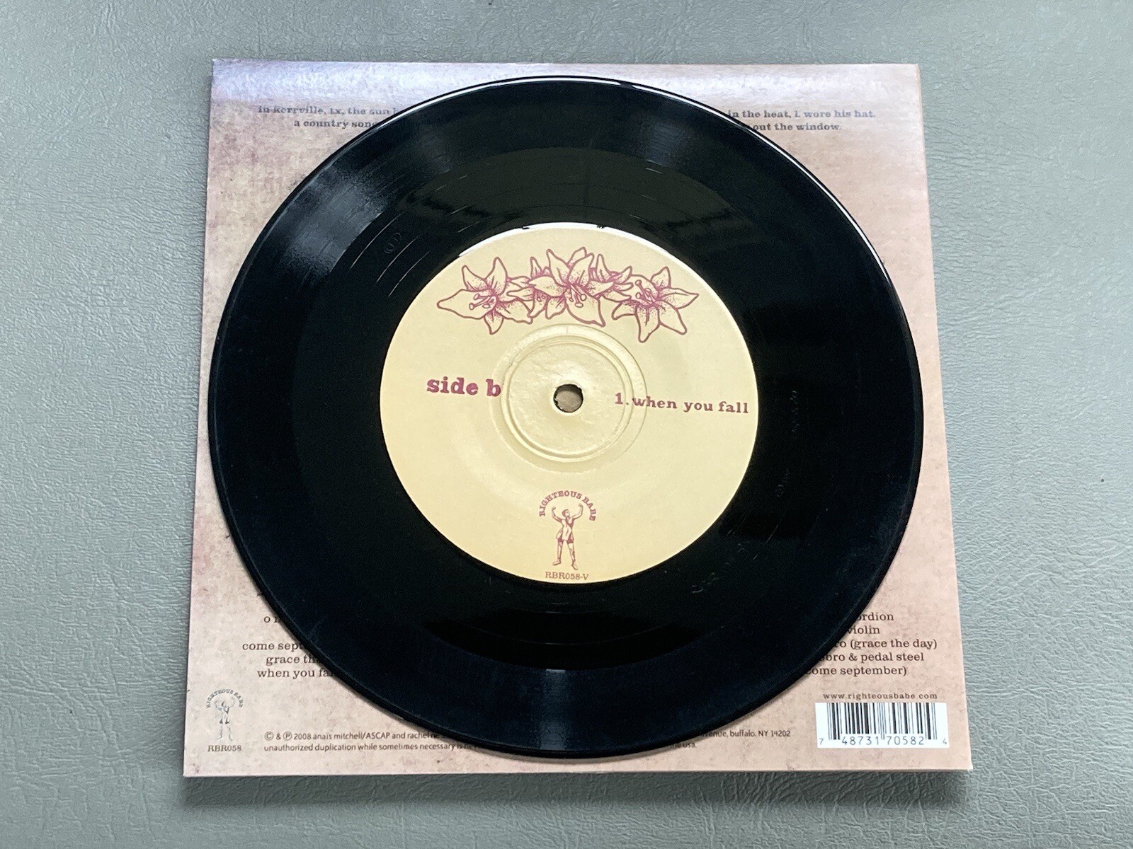 Rare! 2008 Anais Mitchell & Rachel Ries Country EP 7