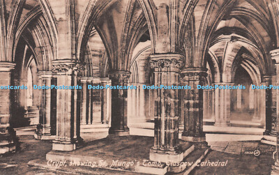 R243295 Krypta zeigt St Mungos Grab Glasgow Cathedral 18130 Valentines Serie