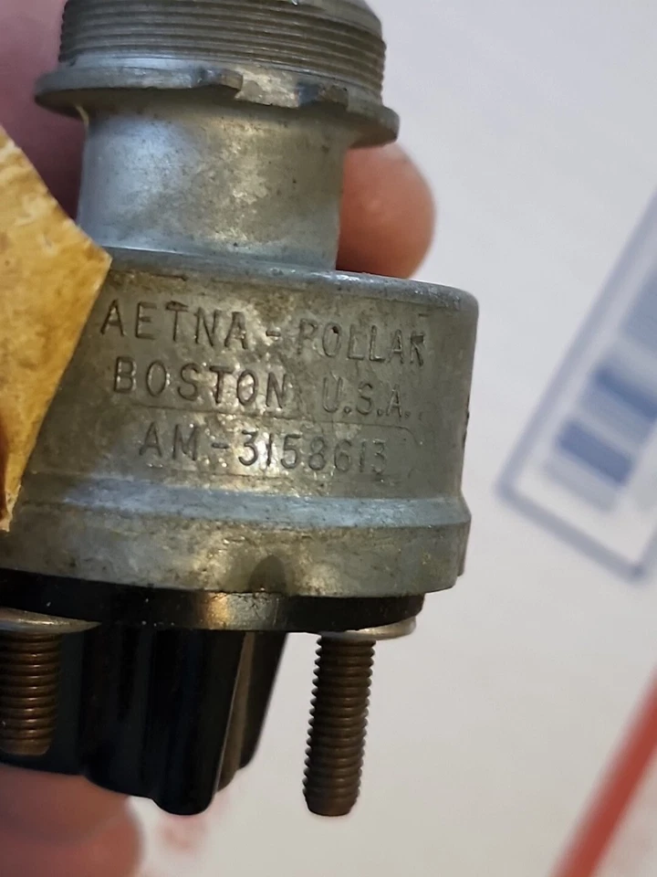 NOS 1959-62 AMC RAMBLER 60-62 CLASSIC REBEL AMBASSADOR IGNITION Switch A/T NOS - Image 3 of 4