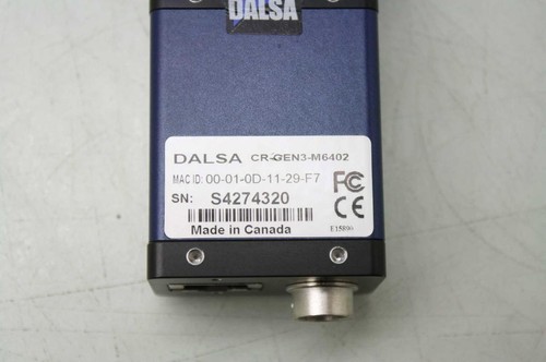 Dalsa CR-GEN3-M6402 640 X 480 1/3" Sensor 90 Degree C Mount Camera - Picture 3 of 8