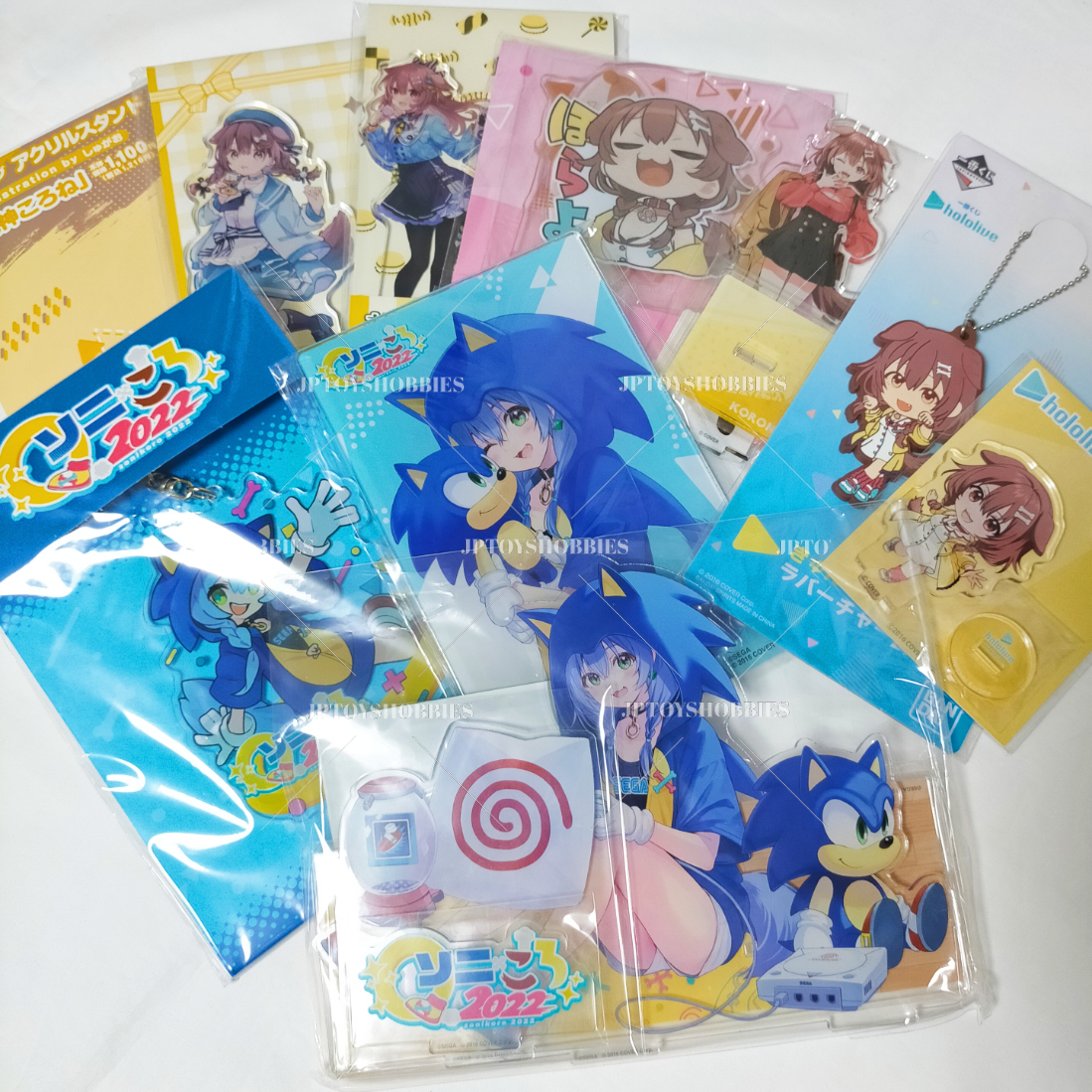 Sonic Frontier Hololive × Inugami Korone Acrylic Stand Soni Koro