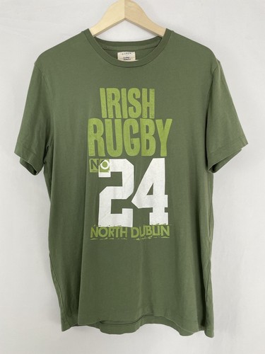 Green Irish Rugby Crew Neck Casual 