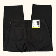 Social Standard By Sanctuary Women Juliet Crop Pants Black 8 High Rise Twill NWT