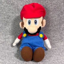 Mario Party 5 Mario Plush Toy H 35cm San-Ei Boeki 2003 Retro Japan