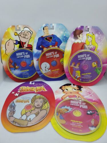 LOT DE 5 DVD heures de dessins animés variés She-Ra Betty Boop Superman Popeye - Photo 1 sur 11