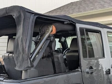 OEM Soft Top w/ Bestop Tinted Windows for 2018 Jeep Wrangler JKU 4-Door