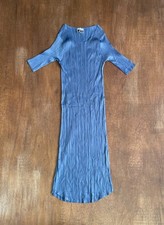 Issey Miyake FETE Pleated Please Long Dress Made in Japan