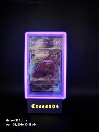 Pokémon TCG Gengar VMAX 157/264 Fusion Strike Ultra Rare Holo TAG 10