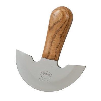 Weaver Leather Supply Master Tool Round Knife, 4-7 8 , Hand-Forged Leather Cu...