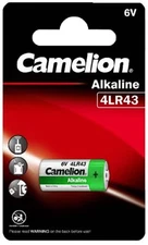 Camelion 4LR43 Alkaline Battery Special For Camera PX27 6V 1Pc