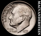 1955 Silver Roosevelt Dime-Choice Gem BU Lustrous No Reserve #i5812