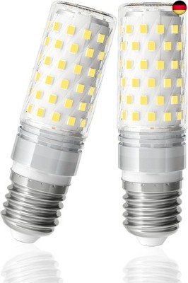 LUTW LED Maiskolben E27 6000K Kaltweiß, 10W LED Glühbirne E27 Ersetzt 130W G