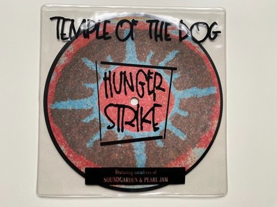 Temple Of The Dog  Hunger Strike 7'' Pic Vinyl Single 1992 Pearl Jam Soundgarden