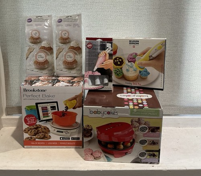 #ad #ad Lot Of 5 Baking Accessories BabyCakes Perfect Bake Frosting Pen Deco Tips $70.00