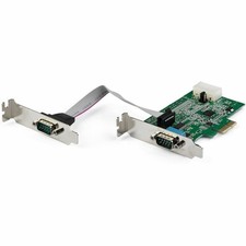 StarTech 2 Port RS232 16950 UART PCIe to Serial Adapter PCI Express Card