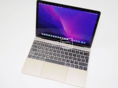 Apple MacBook A1534 12'' Intel Core M3 8GB RAM 256GB SSD Gold macOS Monterey