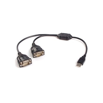 StarTech 2-Port USB to RS-232 Serial DB9 Adapter