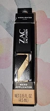 Zac Posen Highlighter Sheen with Wand Applicator 0.15 fl oz NEW in Box