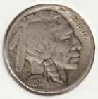 1921 US Indian Head Buffalo Nickel FULL DATE 100 Year Old Collection Coin U18