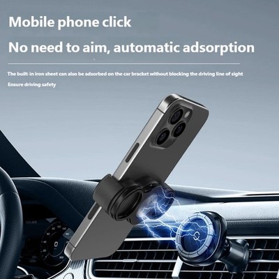 Multiple Angle Adjustable Phone Holder 360 Rotating Foldable Clip On Mount