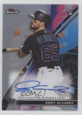 2021 Topps Finest Finest Auto Eddy Alvarez #FA-EA Auto 01ck