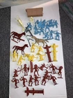 Marx Fort Apache  vintage wagon top Cavalry figures  RARE