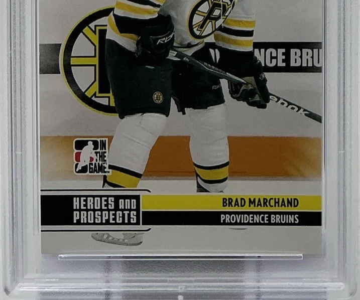Brad Marchand Rookie PSA 10 -2009 ITG Heroes & Prospects -Bruins, Panthers, Fire - Image 3 of 4