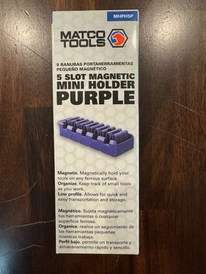 Matco 5 Slot Versatile Magnetic Mini Holder - Purple MHPH5P