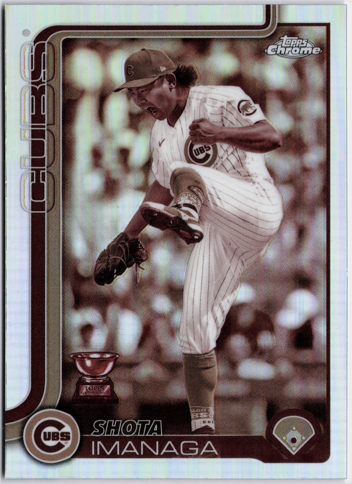 2025 Topps Chrome #149 Shota Imanaga Sepia Refractors