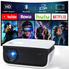   TOPVISION 1080P Mini Projector with Bluetooth,Keystone Correction, 240 inch  
