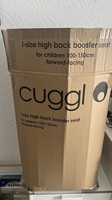 Cuggl i-Size R129 High Back Booster Car Seat- Black