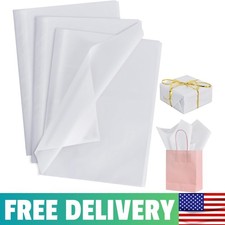 100 Sheets White Tissue Paper Bulk For Gift Wrapping And Gift Bags 14 X 20 Inc