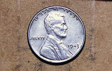 1943   P     Mint  STEEL  Lincoln Wheat Cent   ACTUAL  COIN          90808221-06