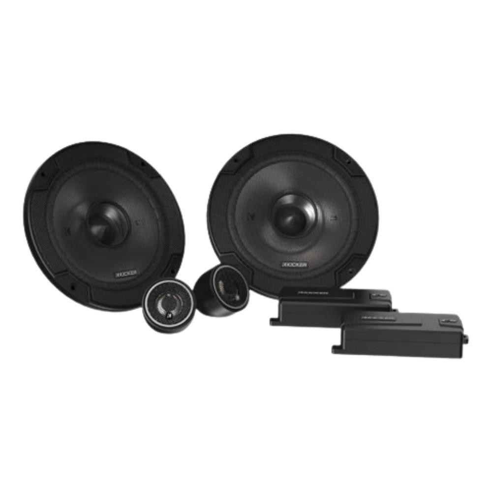 Kicker 46CSS654 CS Series 6.5" Component Speakers with 46CSC54 5.25" Speakers