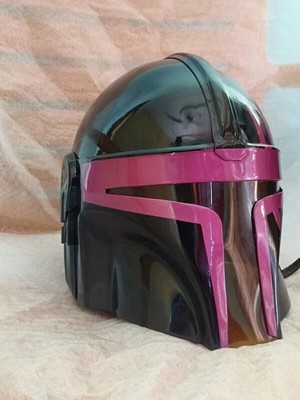 Steel Mandalorian Helmet Star Wars Wearable SCA LARP Cosplay Adult Armor