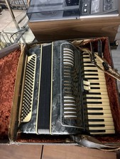 Silvio Soprani Silver Vintage Piano Accordion 9994 Made In Italy