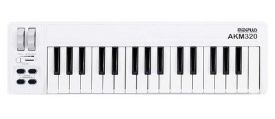 midiplus AKM320 USB MIDI Keyboard Controller 32 Synth Keys Pitch Modulation