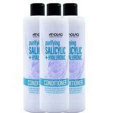 Anovia Purifying Salicylic & Hyaluronic Conditioner 3 x 415ml 5.29 per litre