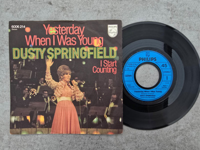 7''- Dusty Springfield   Yesterday When I Was Young - Philips 6006 214 - Germany