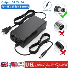 54.6V 2A Power Battery Charger DC 5.5*2.1mm P...