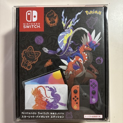 Nintendo Switch (OLED Model) HEG-001 Pokémon Scarlet & Violet Edition 64GB  New 